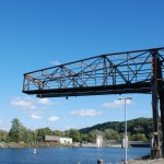 Stahlbrücke, Marbach am Neckar